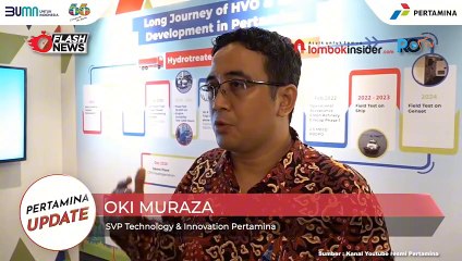 PRODUK ENERGI TERBARUKAN HVO DAN SAF INOVASI PERTAMINA