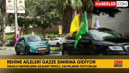 İsrailli rehinelerin aileleri gemileri yaktı! Gazze'ye gitmek için yola çıktılar