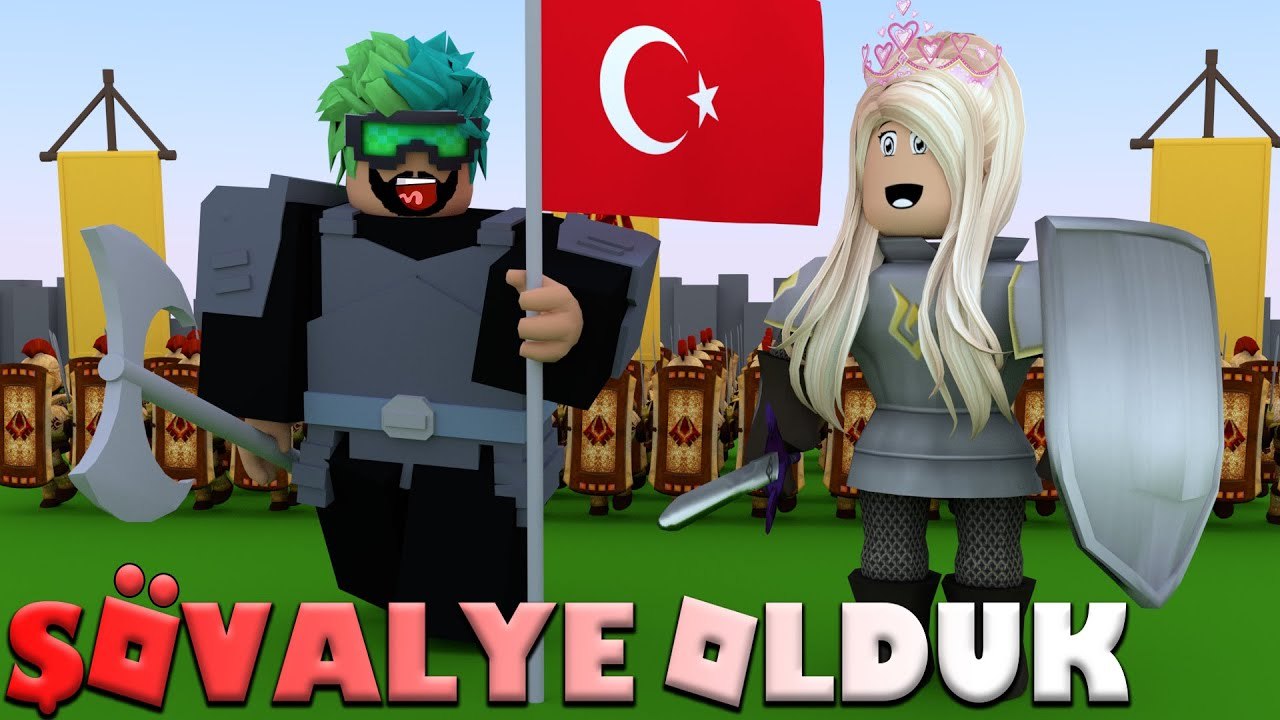 ŞÖVALYE OLDUK KÖYLÜLERİ KURTARDIK | ROBLOX ADVENTURE UP | ROBLOX TÜRKÇE HAN KANAL BUSE DUYGU