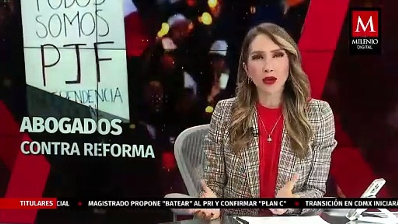 Estudiantes de derecho y universidades protestan contra la reforma al Poder Judicial