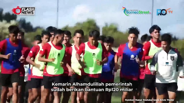 Timnas Gaet Bank Mandiri Jadi Presenting artner Erick Thohir, Komitmen PSSI Tidak Selalu Andalkan Dana Pemerintah