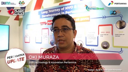 Produk Energi Terbarukan HVO dan SAF Inovasi PERTAMINA