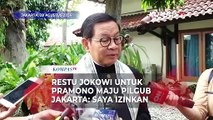 Restu Jokowi untuk Pramono Maju Pilgub Jakarta: Saya Izinkan