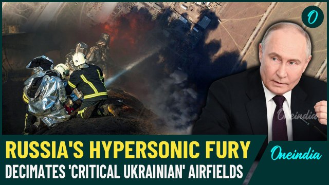Russia's Hypersonic Force: Several Ukrainian Air Bases Destroyed with Kinzhal Missiles| Watch Report