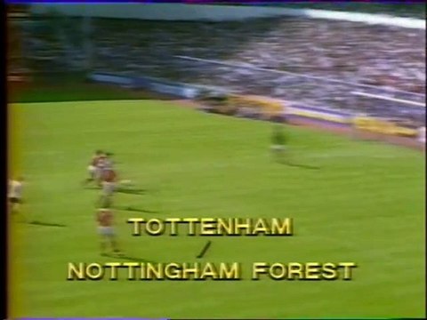 TOTTENHAM - NOTTINGHAM.FOREST - 1980 - SAISON 1980/1981 -