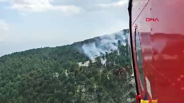 Kazdağları’nda orman yangını!