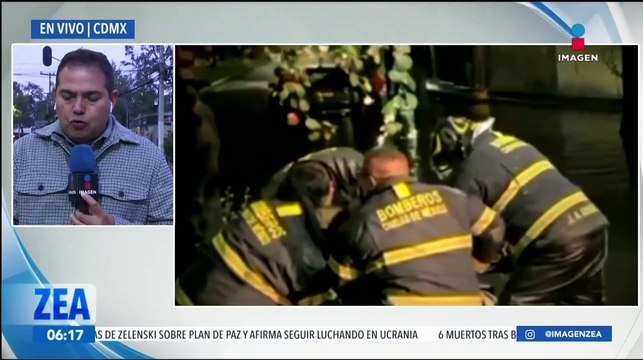 Lluvia provoca encharcamiento en Periférico y Viaducto Tlalpan, CDMX