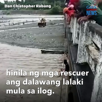 Mailigtas kaya? Mga nagpi-picnic, na-trap sa rumaragasang tubig! | GMA Integrated Newsfeed