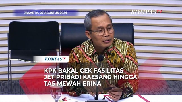 KPK Bakal Cek Fasilitas Jet Pribadi Kaesang hingga Tas Mewah Erina Gudono