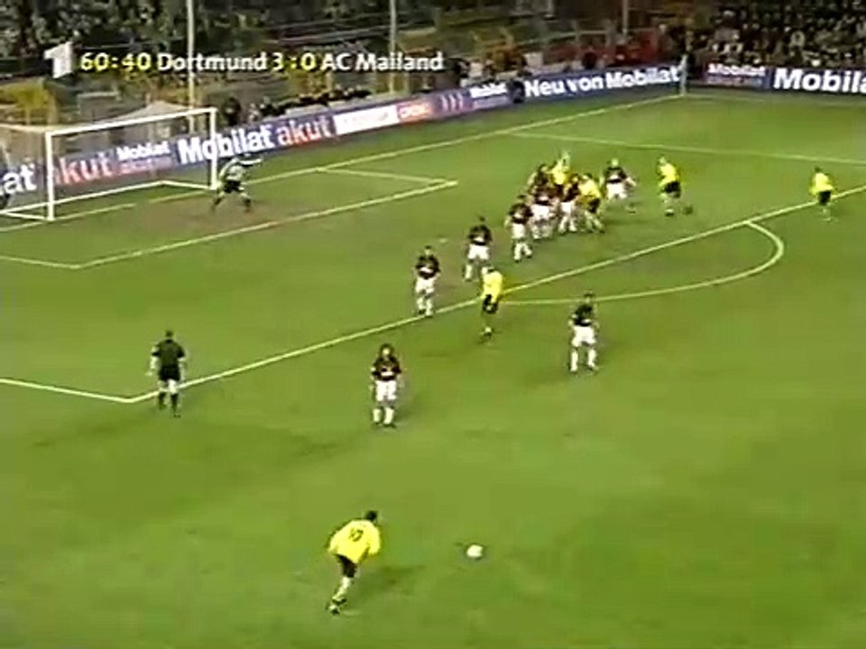 Borussia Dortmund vs. AC Milan - 2.Half UEFA Cup 2001-02