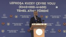 Bakan Uraloğlu, Lefkoşa Çevre Yolu Temel Atma Töreni’nde konuştu