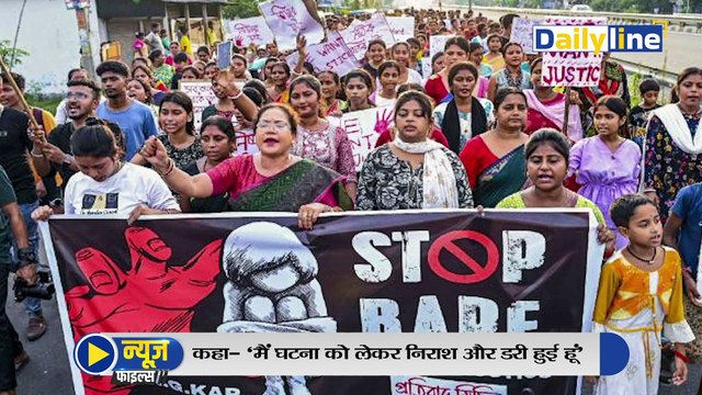 Droupadi Murmu On Bengal Case : President Murmu ने क्यों कहा मैं निराश और डरी हुई हूँ ? | Daily Line