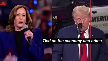 Harris and Trump Are Now Tied on the Economy and Crime