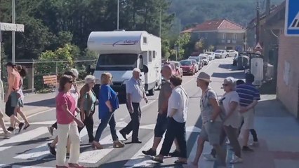 La curiosa forma que tienen en este pueblo de Galicia de protestar contra el turismo de masas