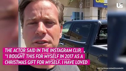 Armie Hammer Is Selling His Truck Because He ‘Can’t Afford’ Gas