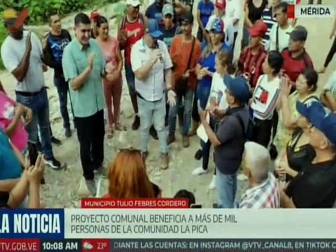 Mérida | Inaugurado puente peatonal La Pica en el municipio Tulio Febres Cordero