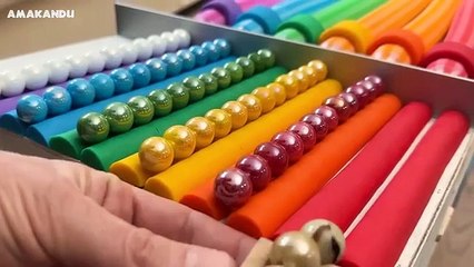 Kids video with colorful beads