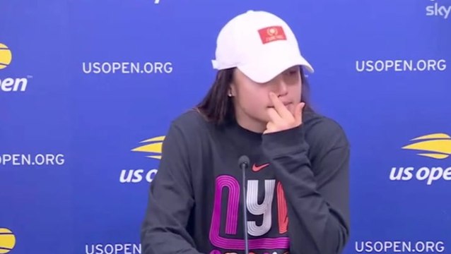 Emma Raducanu fights back tears after US Open defeat to Sofia Kenin