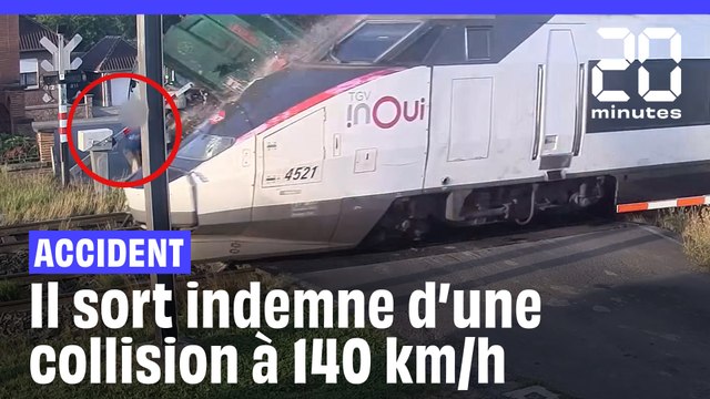 Belgique : Il sort indemne d’une collision à 140 km/h entre son tracteur et un TGV