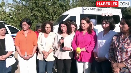 DEM Parti Kadın Meclisi, Narin Güran'ın Ailesini Ziyaret Etti