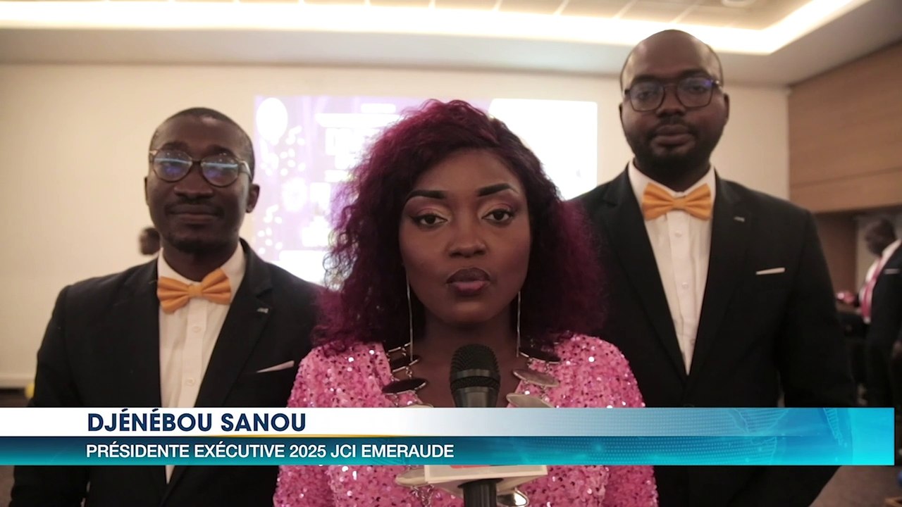 Djénébou Sanou investie présidente 2025 de la JCI Emeraude