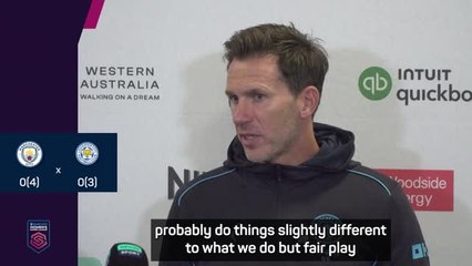 City manager shares high praise for team after win over Leicester