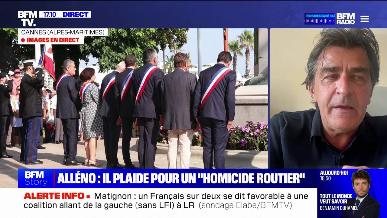 "Je partage sa souffrance": Yannick Alléno plaide pour l'instauration d'un "homicide routier" après la mort d'un gendarme