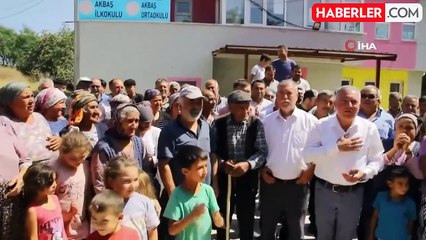 Başkan Kepenek taşımalı eğitim istemeyen Akbaş sakinlerini yalnız bırakmadı