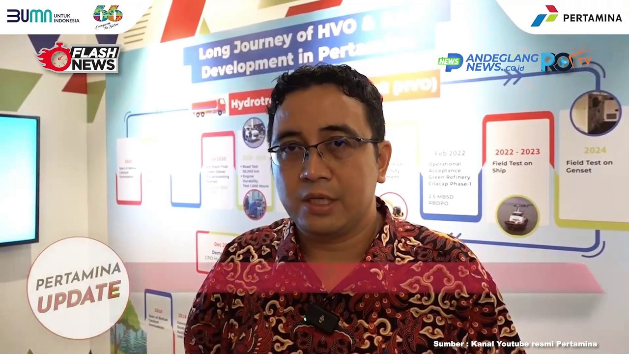 PRODUK ENERGI TERBARUKAN HVO DAN SAF INOVASI PERTAMINA