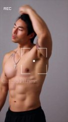 Gymnastics Boy Shows His Body