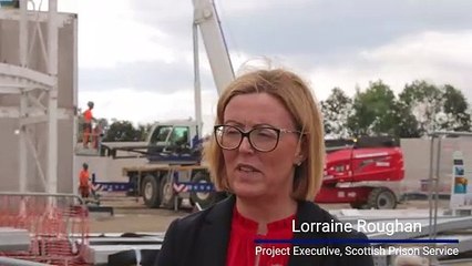 Lorraine Roughan, Project Executive at the Scottish Prison Service.