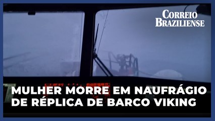 Mulher morre em naufrágio de réplica de barco viking na Noruega