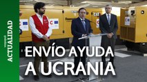 Albares afirma que con los generadores donados a Ucrania van a poder 