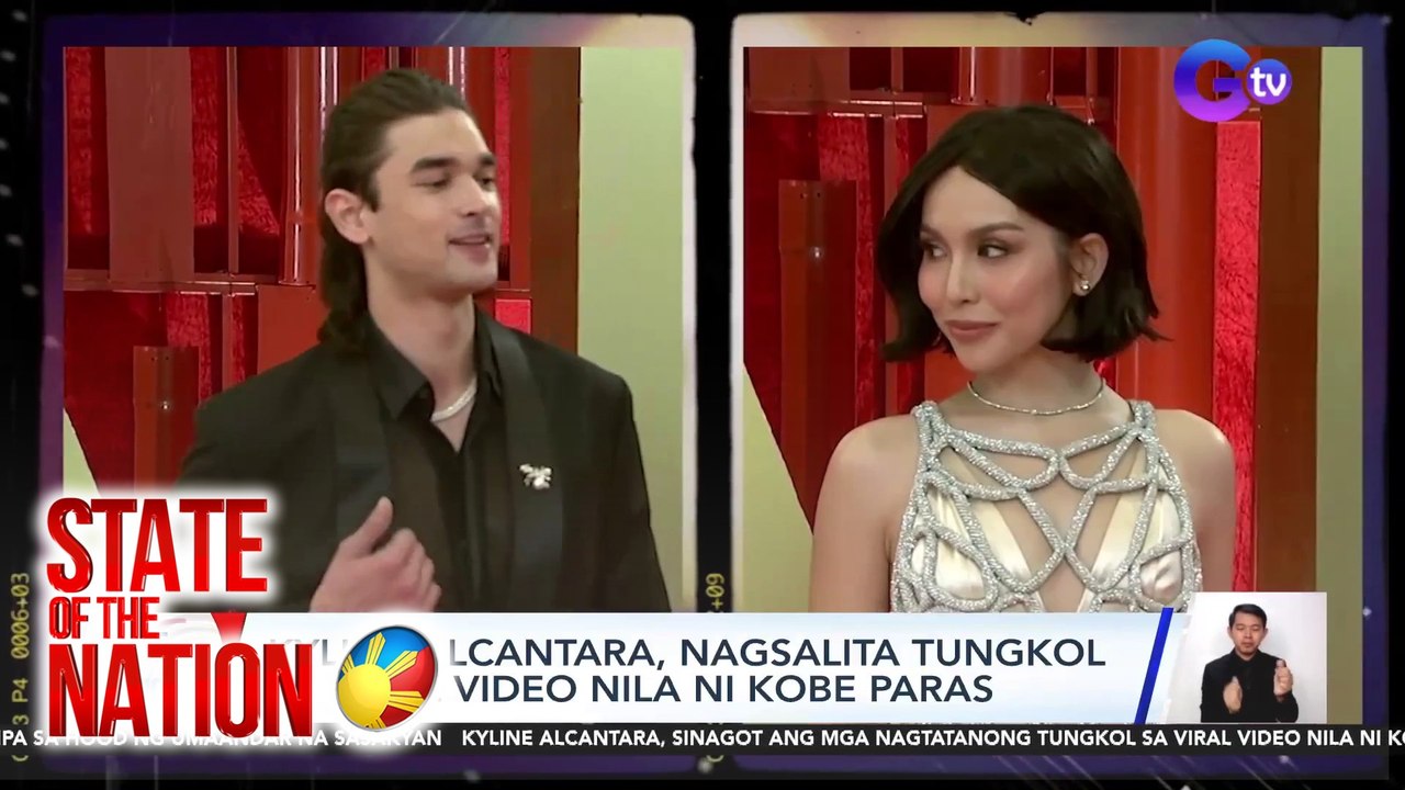 Kyline Alcantara, nagsalita tungkol sa viral video nila ni Kobe Paras | SONA