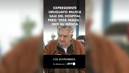 Expresidente uruguayo Mujica sale del hospital pero "está frágil", dice su médica