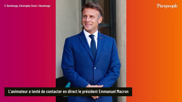 Benjamin Castaldi ignoré par Emmanuel Macron en plein direct : gros flop quelques jours après sa rentrée sur Europe 2