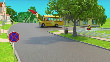 The Wheels on The Bus Song (Animal Version) - Lalafun Nursery Rhymes & Kids Songs