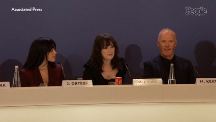 Winona Ryder Jokes One of Her 'Favorite Parts' of Beetlejuice 2 Was 'Getting to Stare into' Michael Keaton's Eyes Again
