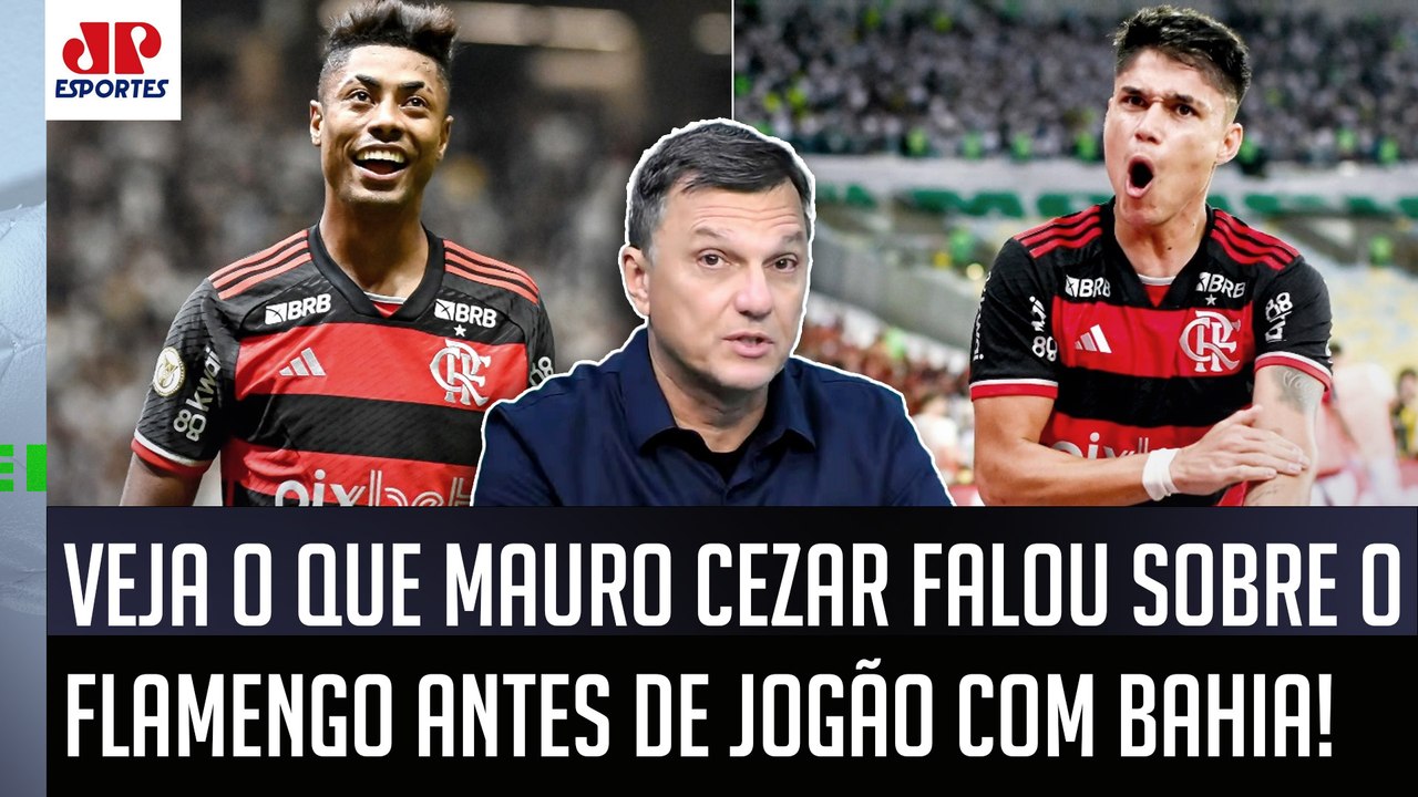 "NÃO É INFORMAÇÃO! É o que EU ACHO! Pra mim, o Flamengo vai..." VEJA o que Mauro Cezar FALOU!