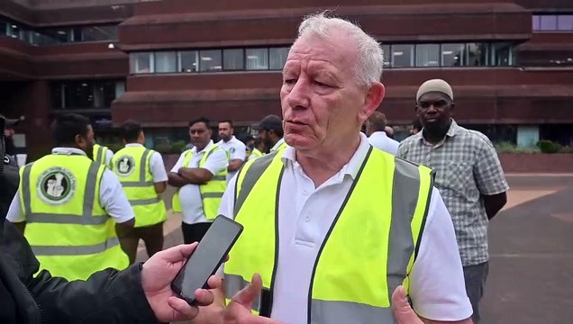 Taxi drivers protest in Wolverhampton about working conditions and the number of drivers being given permits to work, and they say there concerns are falling on deaf ears.
