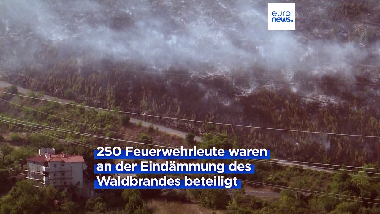 Kroatien: Großbrand in der Nähe von Split verhindert