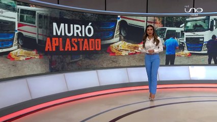MURIÓ APLASTADO POR SU CAMIÓN