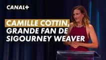Camille Cottin célèbre son amie Sigourney Weaver, lauréate d'un Lion d'Or d'Honneur à la Mostra 2024