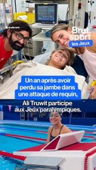 Un an après une attaque de requin, elle participe aux Jeux paralympiques #paris2024 #paralympics