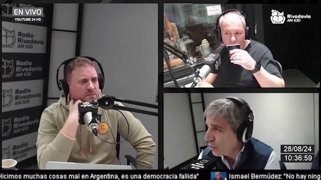 Caputo sobre la quita de subsidios al transporte de AMBA: tengo a todos los gobernadores encima preguntando por qué seguimos subsidiando a los porteños