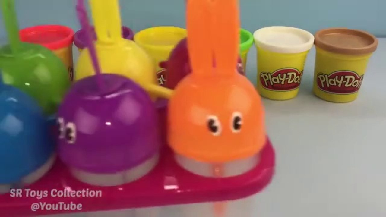 Doh ice creams with moulds