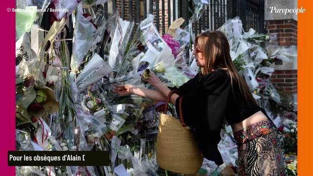 Elle était le diamant d'Alain Delon... La présence d'une célèbre chanteuse à Douchy révélée, elle l'a accompagné jusqu'au bout