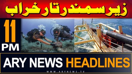 ARY News 11 PM Headlines | 28th August 2024 | PTA shares update on internet disruption