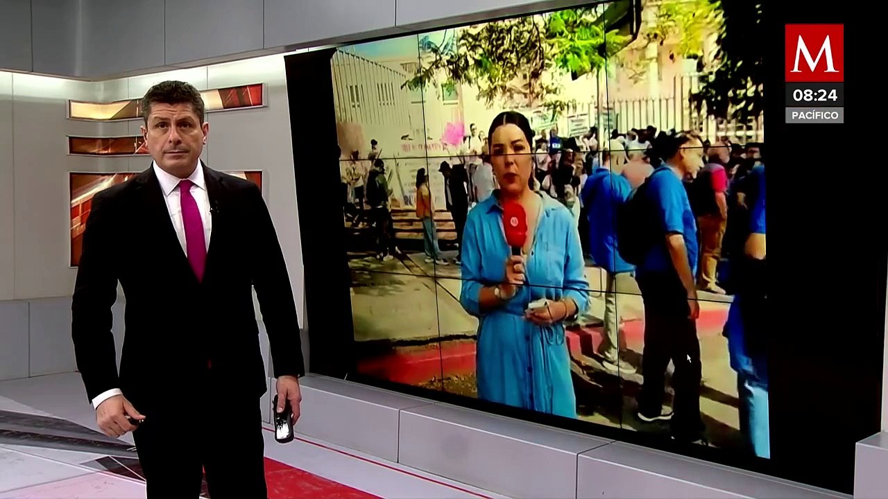 Trabajadores del Poder Judicial marchan en Morelia contra la reforma judicial