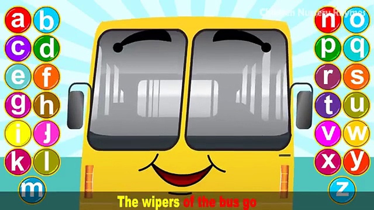 The Wheels On The Bus  Kids Nursery Rhymes HD Version